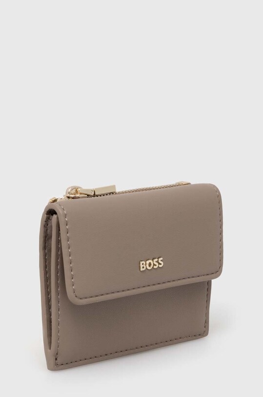 BOSS portfel 50513305 beżowy SS24