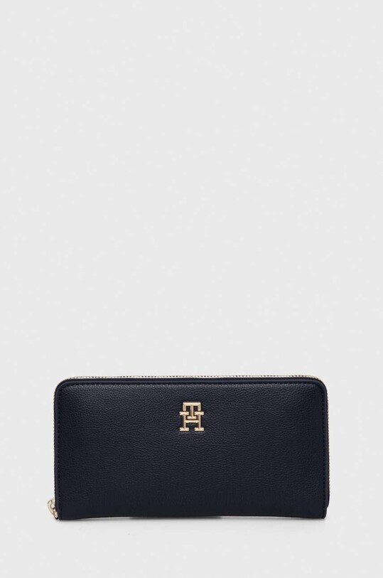 Tommy Hilfiger portfel imitacja skóry licowej granatowy AW0AW16094