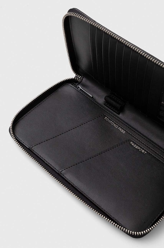 Akcesoria MICHAEL Michael Kors portfel skórzany 39H3LHDF3L czarny