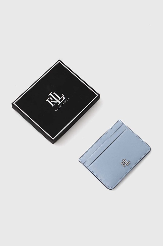 Kiegészítők Lauren Ralph Lauren bőr kártya tok 432876732 kék