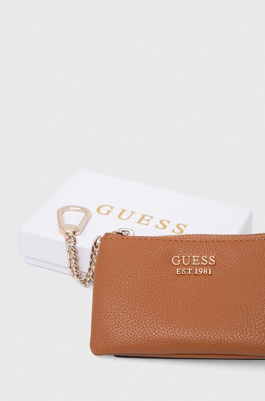 Guess portfel MERIDIAN brązowy SWBG87.78340
