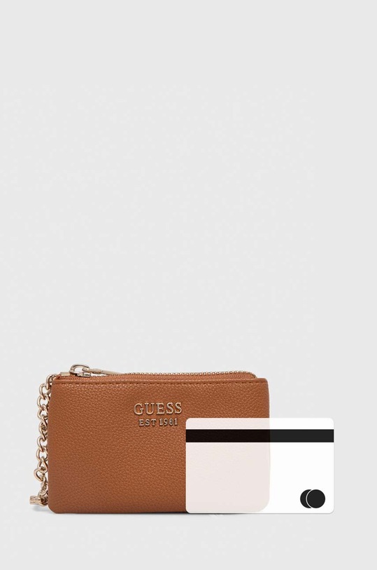Guess portfel MERIDIAN SWBG87.78340 brązowy