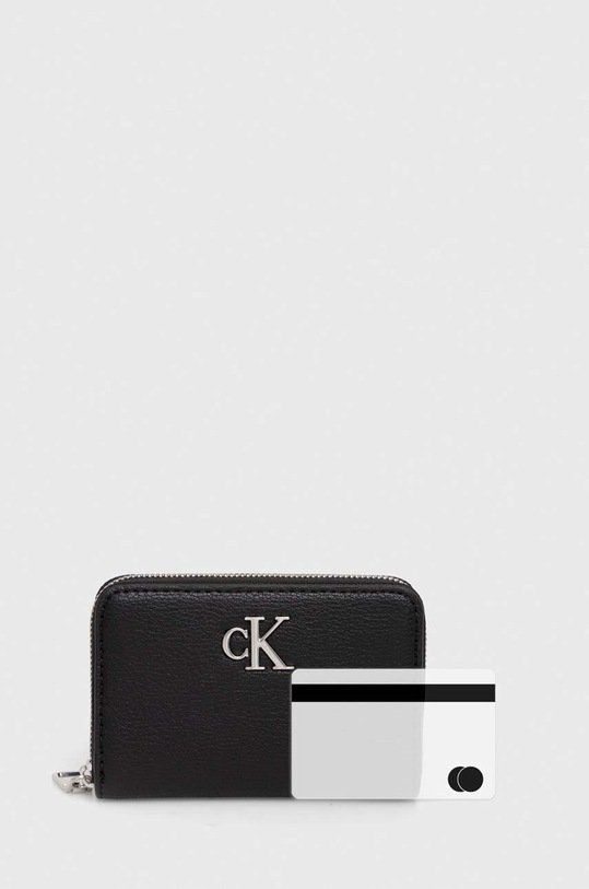 Calvin Klein Jeans portfel K60K611500 czarny