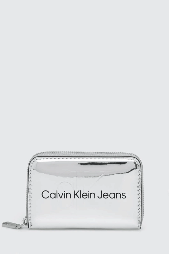 Calvin Klein Jeans portofel sintetic argintiu K60K611863