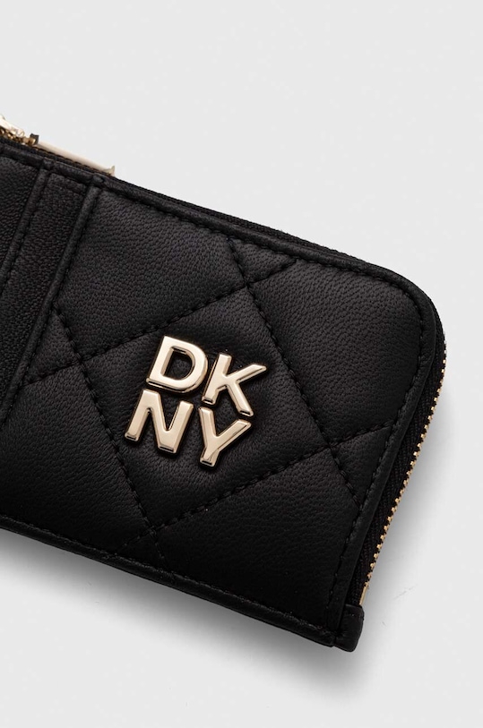 Kožená peňaženka Dkny R411BB82 čierna SS24