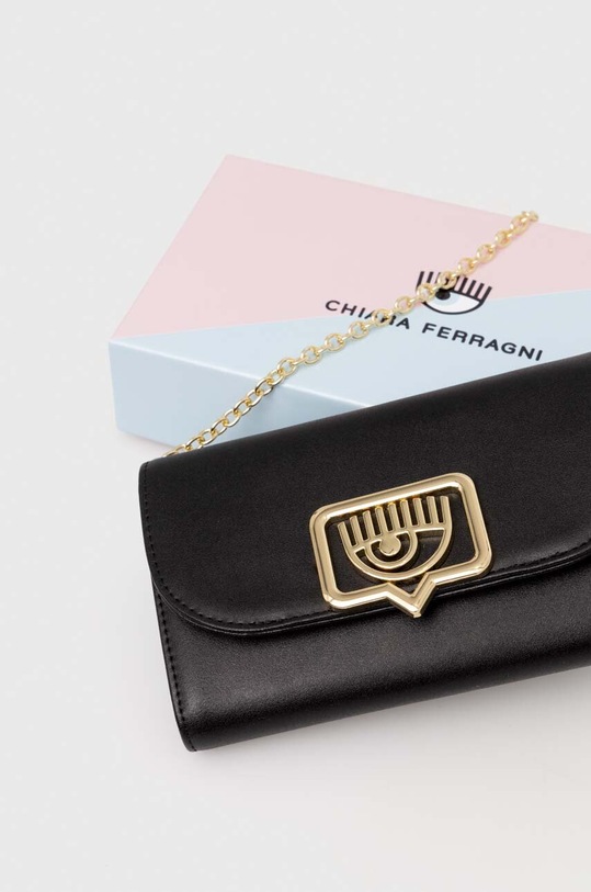 Τσάντα Chiara Ferragni 76SB4BBE μαύρο