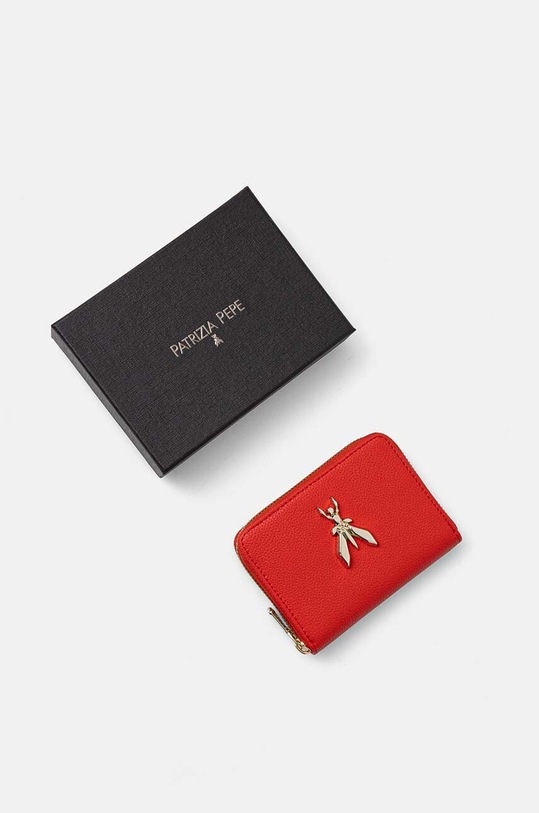 Кожаный кошелек Patrizia Pepe красный 8Q0017.L001