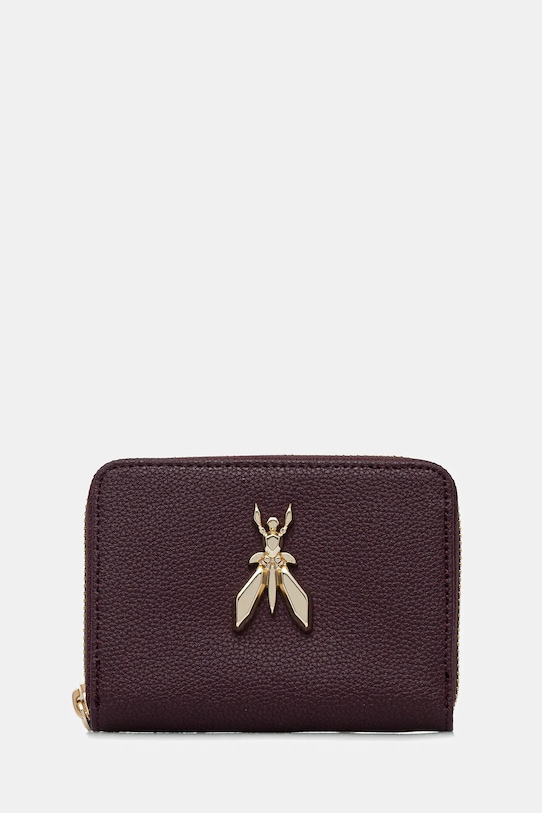 Patrizia Pepe portofel de piele piele violet 8Q0017.L001