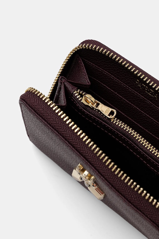 Patrizia Pepe portofel de piele 8Q0017.L001 violet SS25