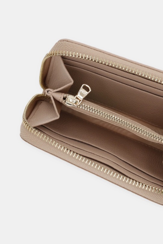 Akcesoria Patrizia Pepe portfel skórzany 8Q0017.L001 beżowy