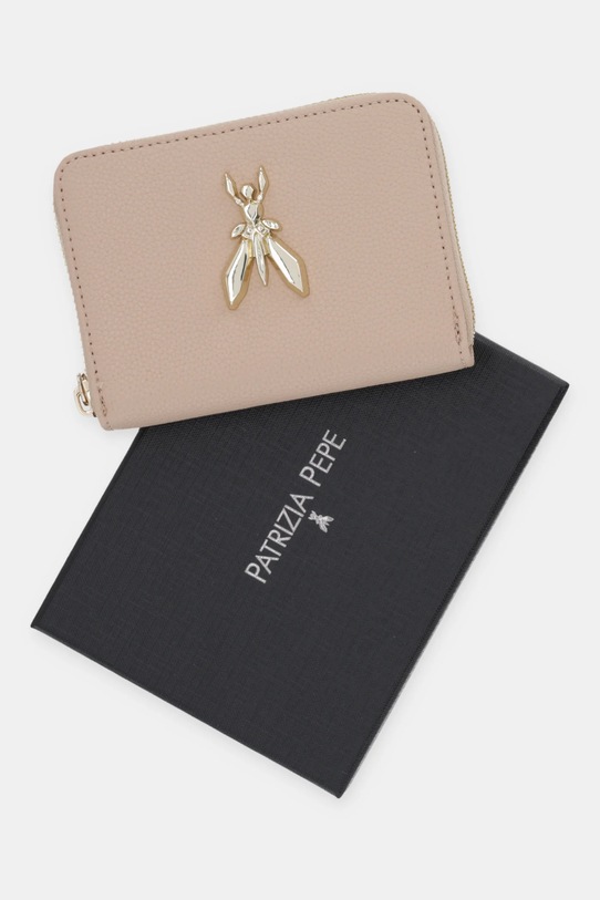 Patrizia Pepe portfel skórzany 8Q0017.L001 beżowy