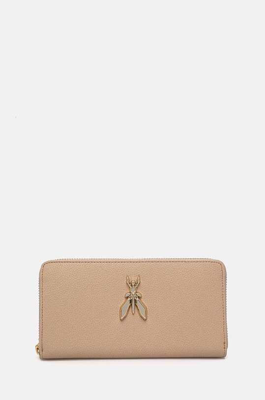 Patrizia Pepe portofel de piele bej 8Q0020.L001