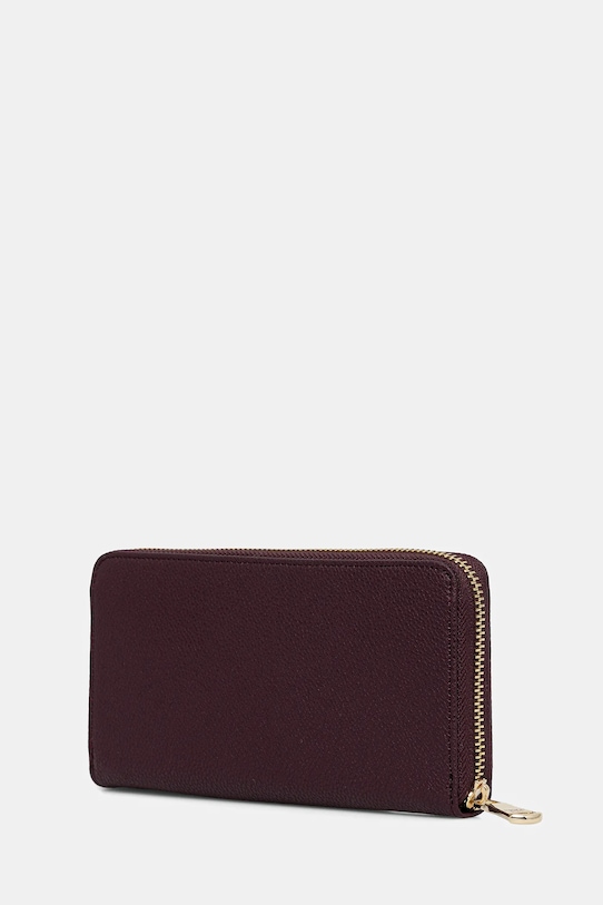 Patrizia Pepe portofel de piele 8Q0020.L001 burgundia SS25