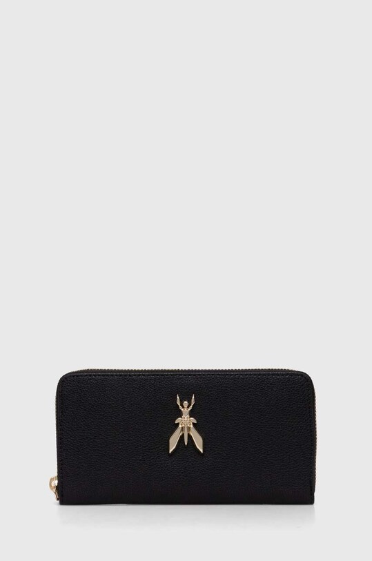 Patrizia Pepe portofel de piele piele negru 8Q0020.L001