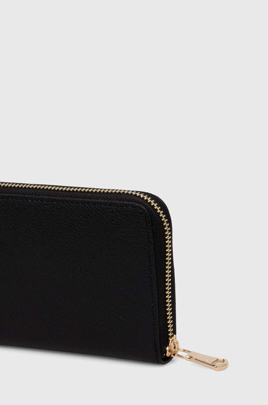 Patrizia Pepe portofel de piele 8Q0020.L001 negru AW24