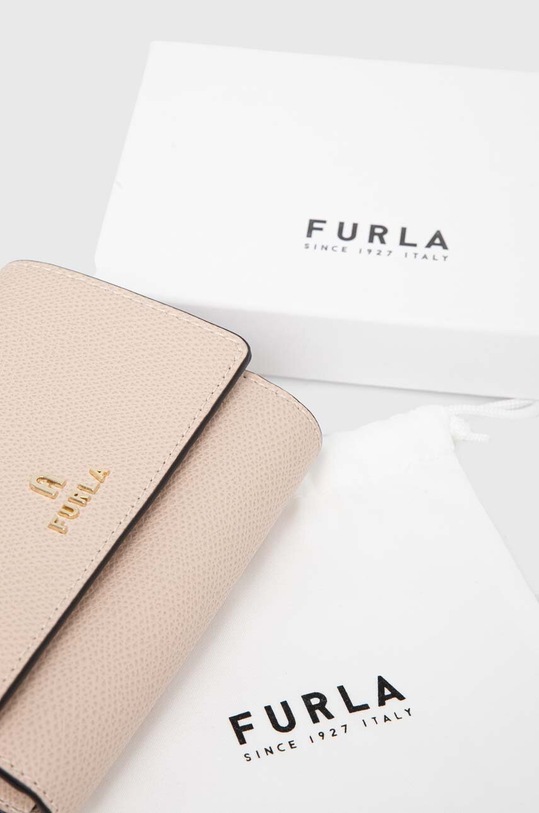 Usnjena denarnica Furla Camelia bež WP00325.ARE000.B4L00
