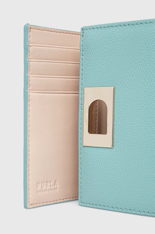 Kožená peněženka Furla tyrkysová WP00225.ARE000.2718S