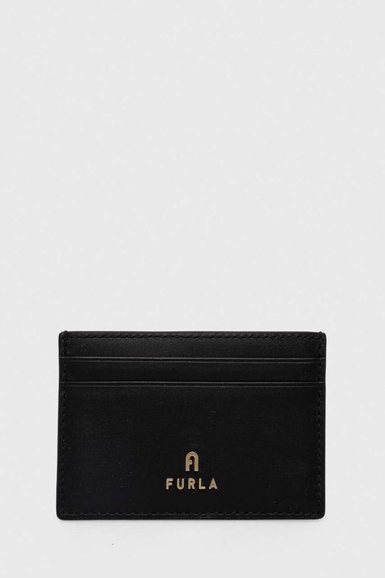 Кожаный чехол на карты Furla кожа чёрный WP00305.AX0733.O6000