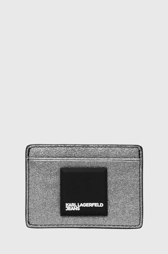 Karl Lagerfeld Jeans etui na karty etui na karty srebrny 240J3202