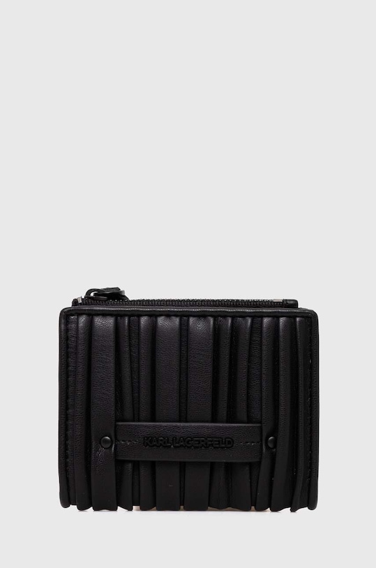 Karl Lagerfeld portfel syntetyczny czarny 240W3207