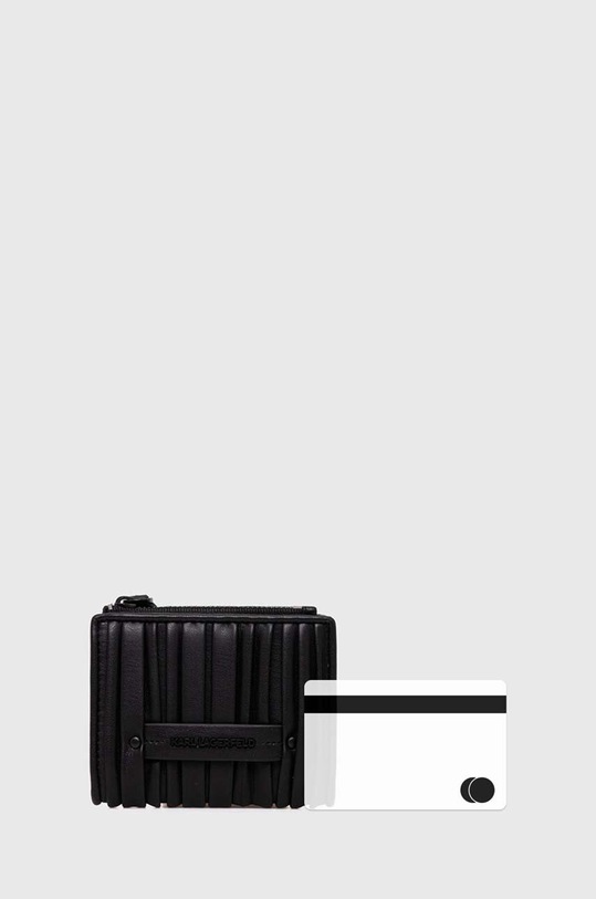 Karl Lagerfeld portfel czarny 240W3207