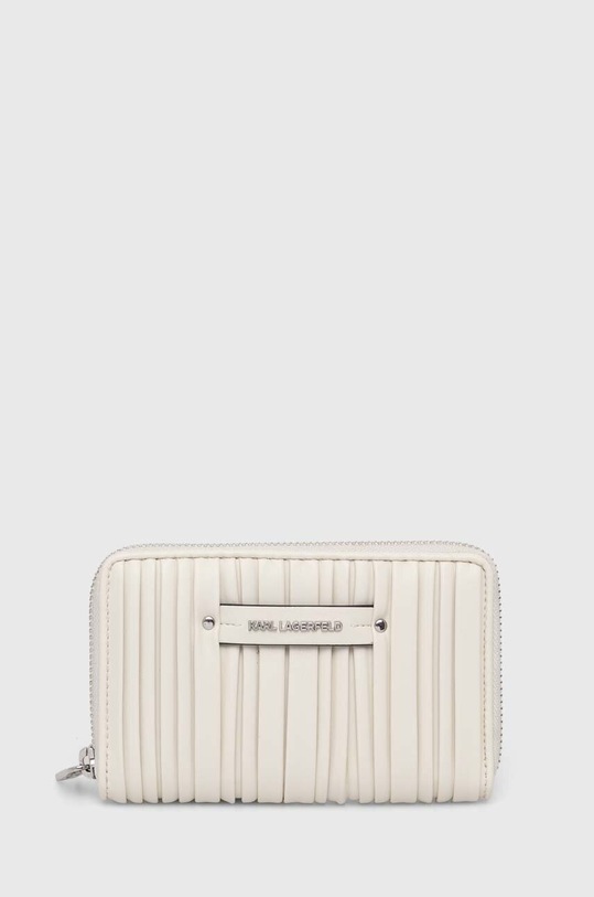 Karl Lagerfeld portfel syntetyczny biały 240W3204