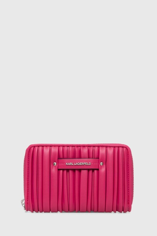 Karl Lagerfeld portfel syntetyczny różowy 240W3204