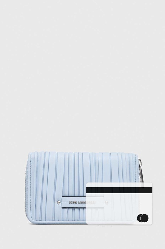 Karl Lagerfeld portfel 240W3204 niebieski