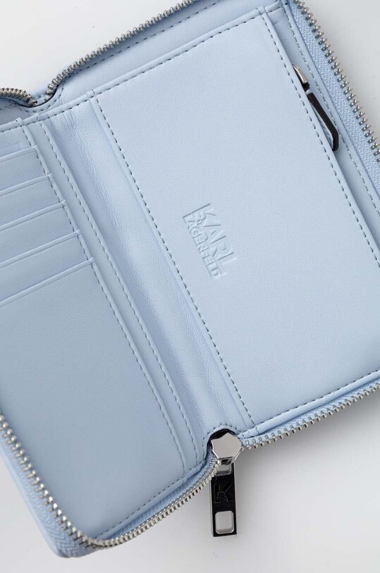 Karl Lagerfeld portofel albastru 240W3204