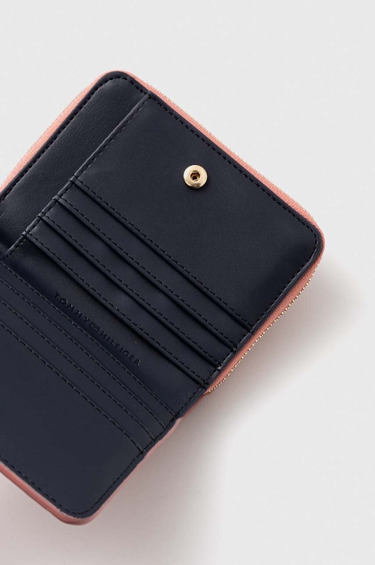 Akcesoria Tommy Hilfiger portfel AW0AW15755 różowy