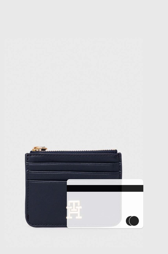 Tommy Hilfiger portfel AW0AW16016 granatowy