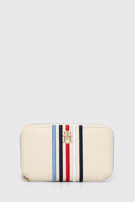 Tommy Hilfiger portfel tekstylny beżowy AW0AW16018