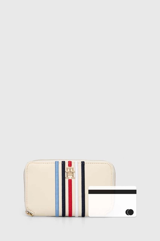 Tommy Hilfiger portfel beżowy AW0AW16018