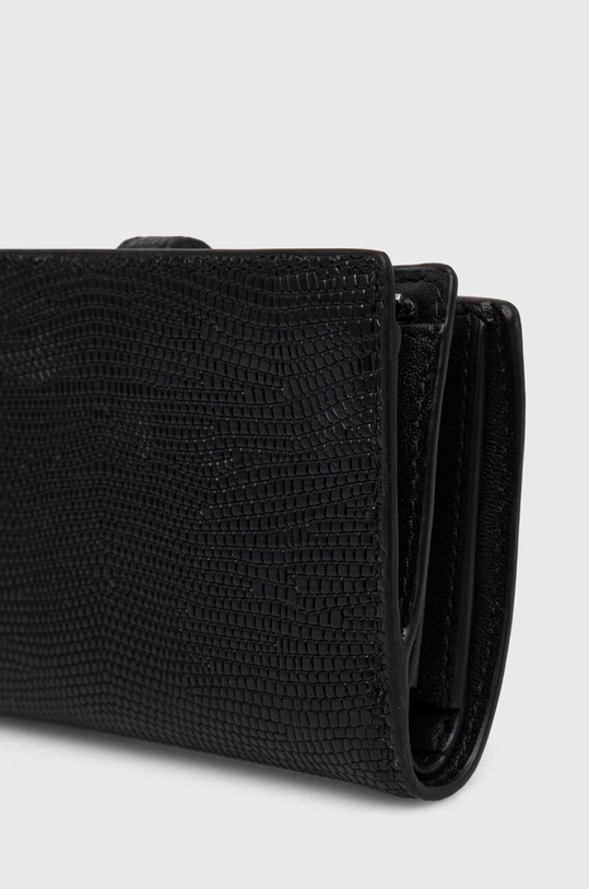 Δερμάτινο πορτοφόλι Lauren Ralph Lauren 432935230 μαύρο SS24