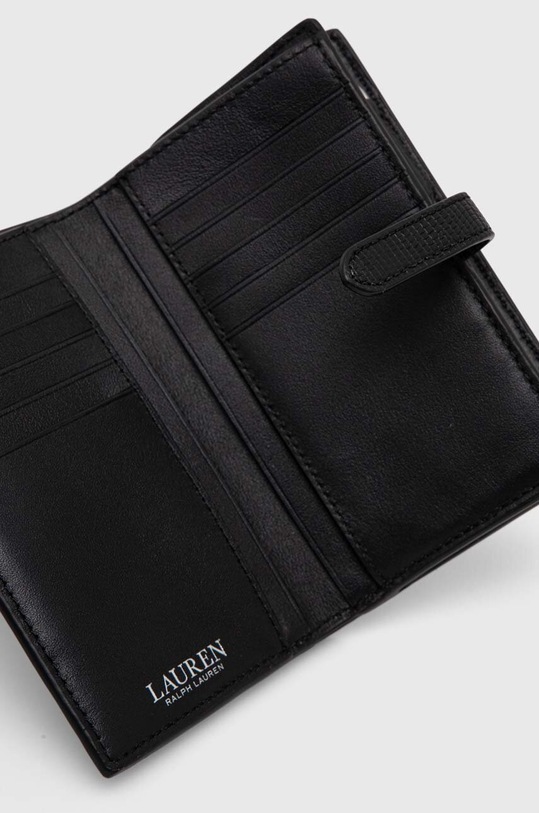 Αξεσουάρ Δερμάτινο πορτοφόλι Lauren Ralph Lauren 432935230 μαύρο