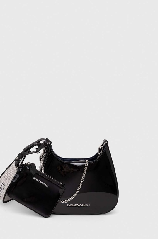 Emporio Armani torebka nie mieści A4 czarny Y3H324.YWO4E