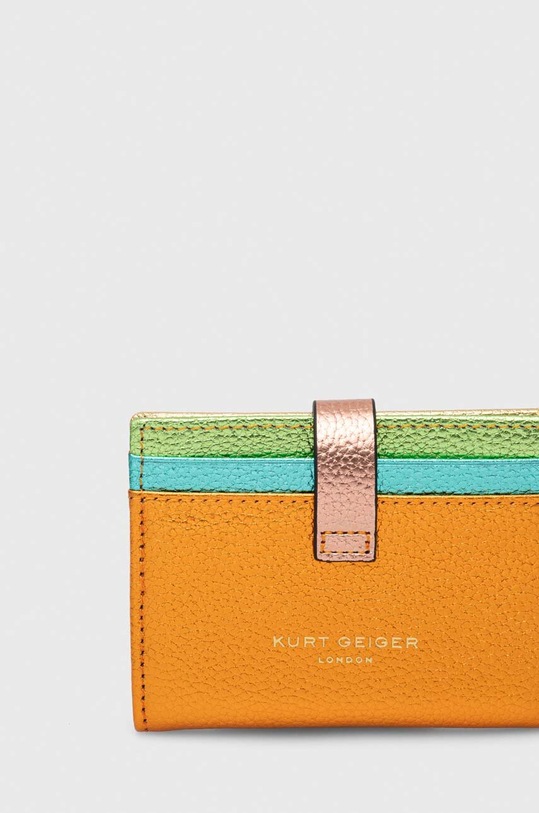 Akcesoria Kurt Geiger London etui na karty skórzane 458675109 multicolor