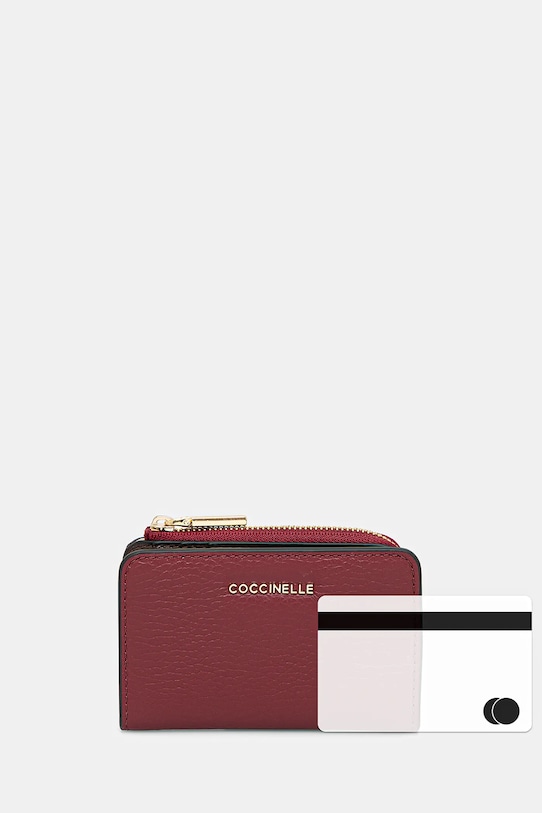 Кожаный кошелек Coccinelle E2.M10.17.01.01 бордо