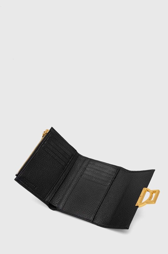 Accesorii Coccinelle portofel de piele E2.MD5.11.D6.01 negru
