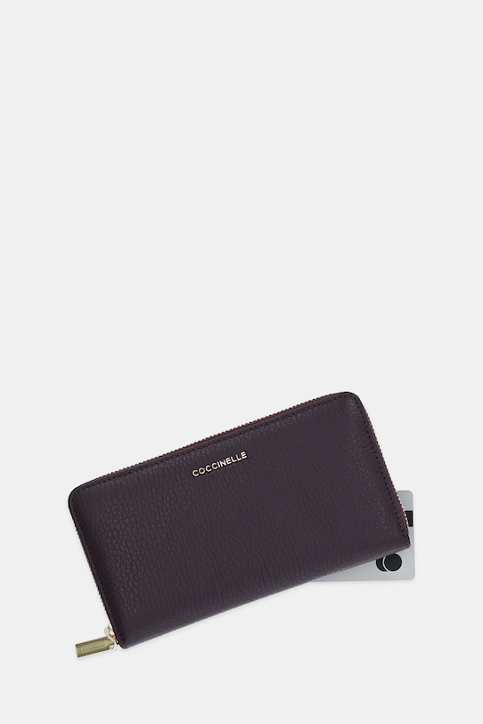 Accesorii Coccinelle portofel de piele E2.MW5.11.32.01 violet