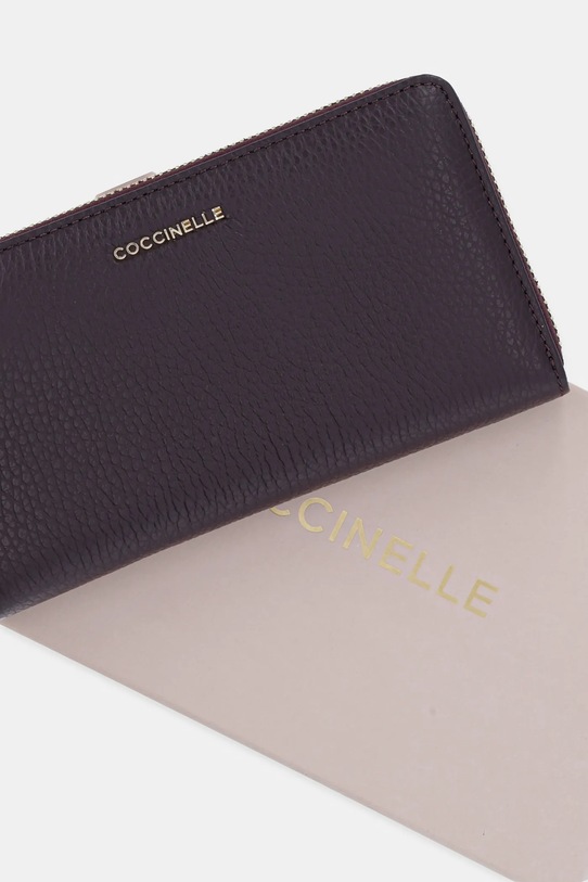 Coccinelle portofel de piele E2.MW5.11.32.01 violet