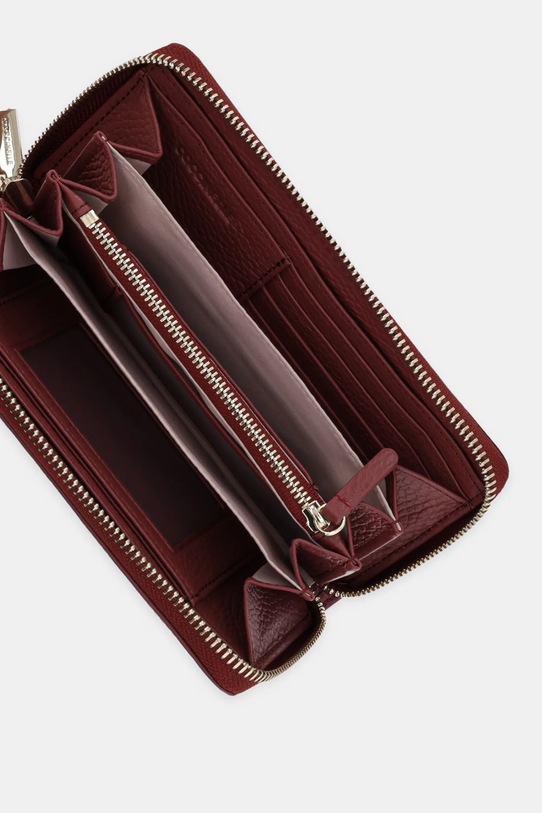 Кожаный кошелек Coccinelle красный E2.MW5.11.32.01