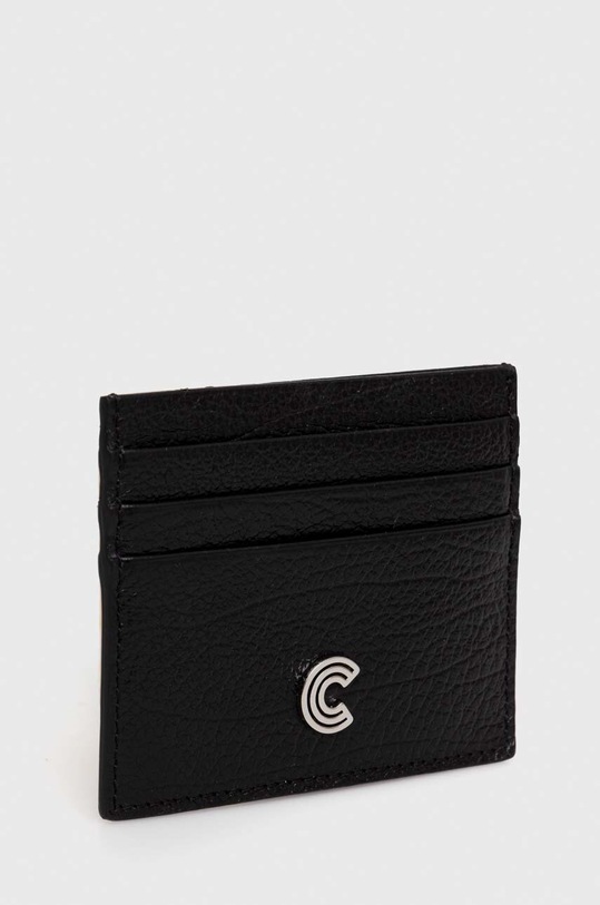 Coccinelle etui na karty skórzane E2.Q0E.12.95.01 czarny SS24