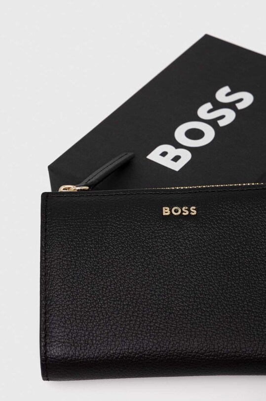 BOSS portfel skórzany czarny 50518209