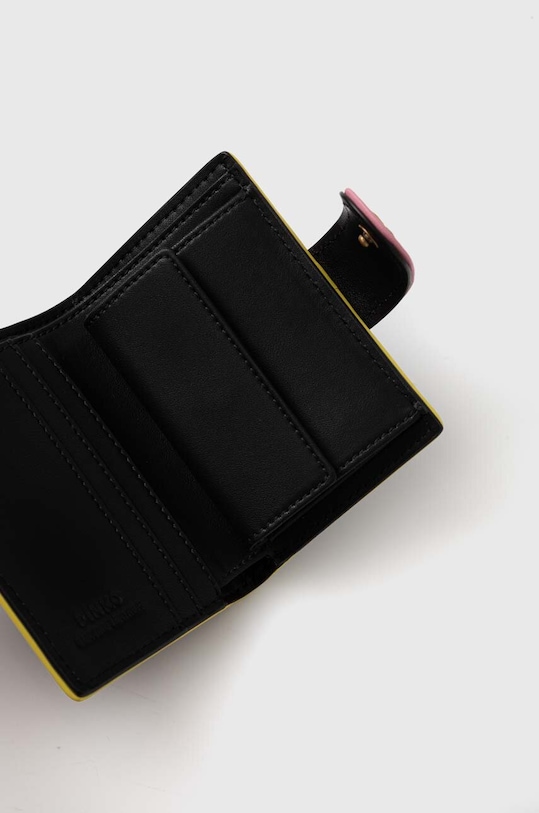 Akcesoria Pinko portfel skórzany 102840.A1K1 czarny
