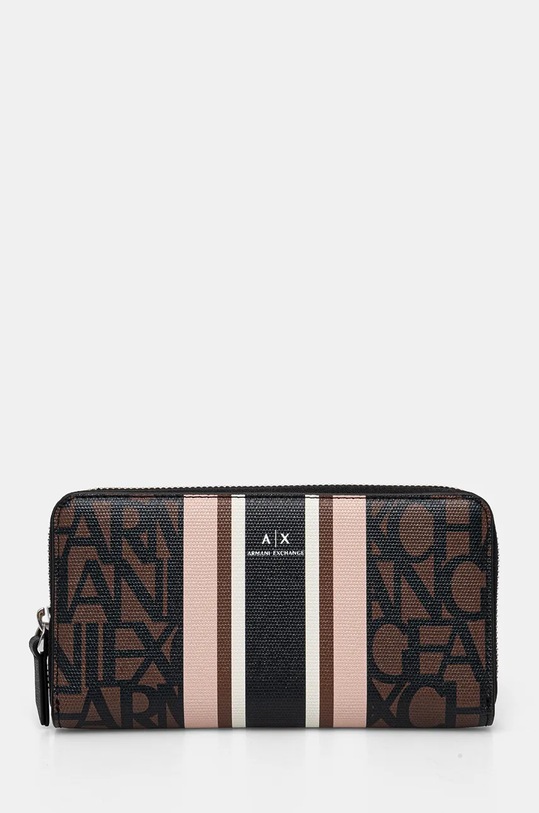 Armani Exchange portofel imitatie de piele maro 948068.4R733