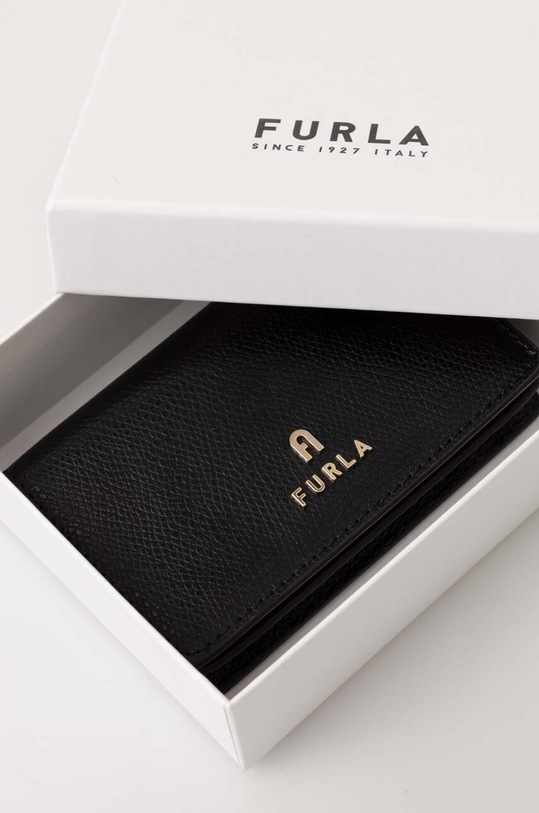 Furla portfel skórzany czarny WP00408.ARE000.O6000