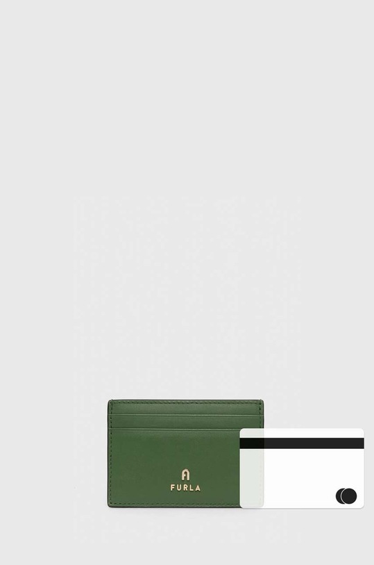 Furla bőr kártya tok zöld WP00305.AX0733.2813S