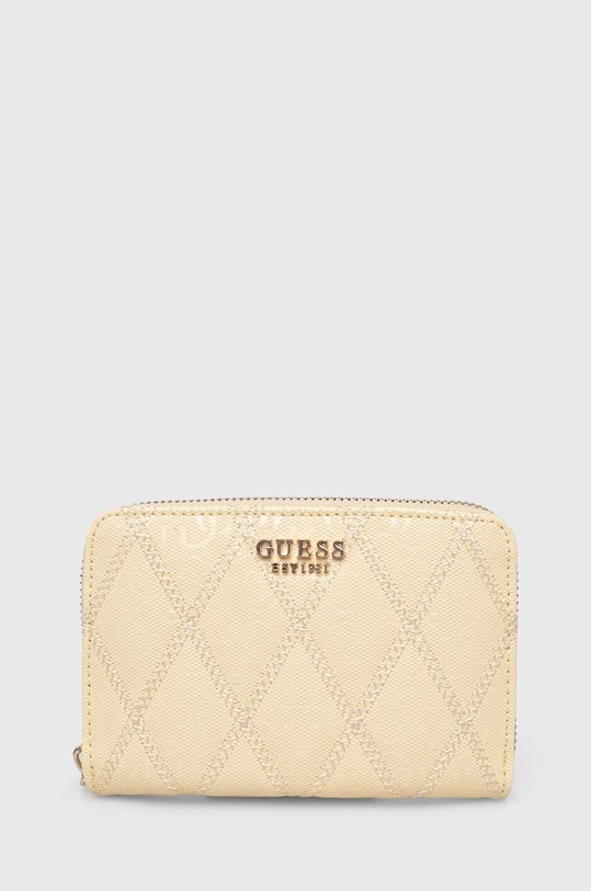 Guess portfel ADI imitacja skóry licowej beżowy SWGG93.06400