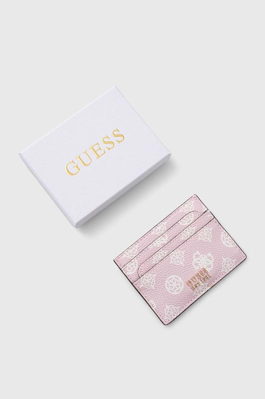 Аксесуари Чохол на банківські карти Guess SWPG85.00350 рожевий